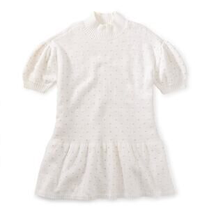 Tea Collection Gold Sparkle Sweater Dress - NWT